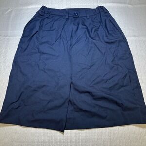 US Military Women's Dress Skirt Blue Size 12 WS Service Uniform DSCP Army